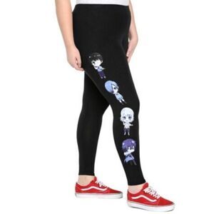 Tokyo Ghoul Chibi Plus Size Black Leggings